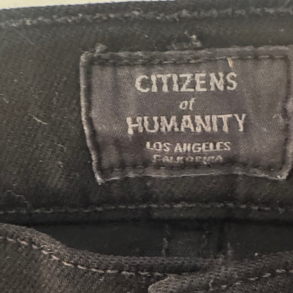 Citizens of Humanity Rocket Mid- Rise Skinny Jeans - Black - Picture 2 of 5